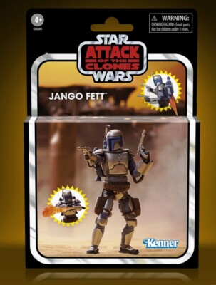 Star Wars The Vintage Collection Jango Fett  Deluxe Action 3.75    AVAILABLE  