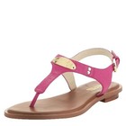 Michael Kors Logo Leather Upper Sandals for Women