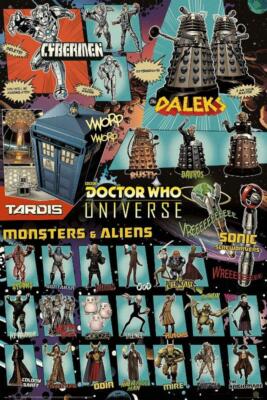 Doctor Who Maxi Poster 61cm x 91.5cm new and sealed The Daleks Comic