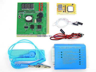 PC Computer PSU and Motherboard Tester Tool PCI & ISA SDRAM Post Test Card Diagn