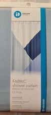 InterDesign Fabric Blue Mountain Resistant Sh...