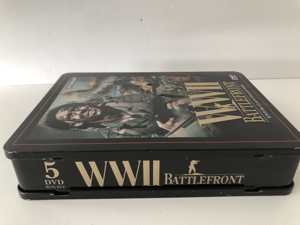 WW-II Battlefront. Documentary. In Color. 5 DVD Set With Booklet