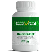 COLVITAL PROBIOTIC NATURAL,8 BILLION CFUs, ULTRA STRENGTH,ULTIMATE DETOX