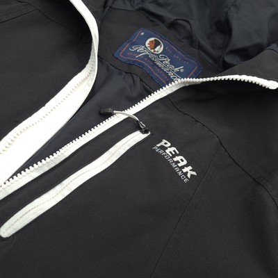 Peak Performance Black Jacket Waterproof Breathable Mens Size M Medium