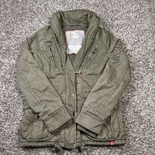 EDC Esprit Military Style Jacket Womens S Gre...