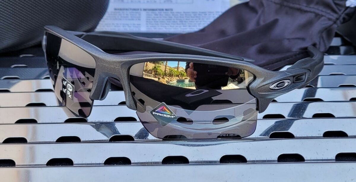 New Oakley FLAK 2.0 XL 9188-F859 Sunglasses Matte Steel w New Oakley FLAK 2.0 XL 9188-F859 Sunglasses Matte Steel w
