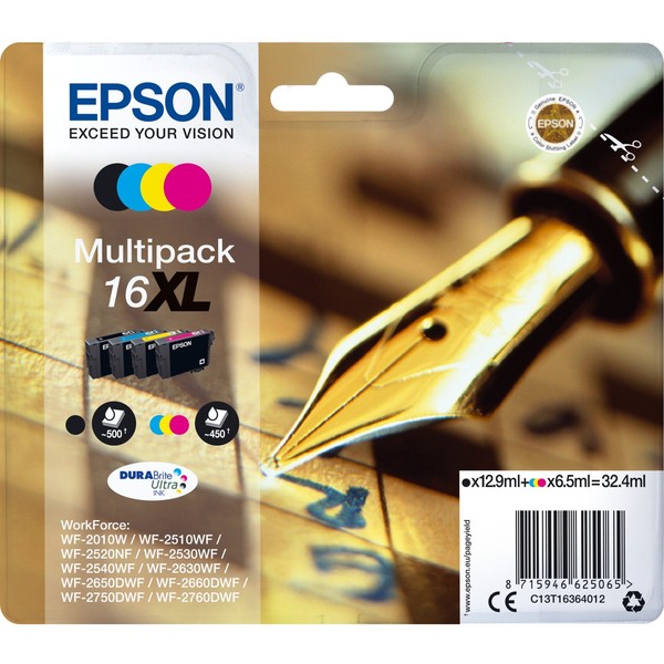 Epson Tinte Multipack 16XL (C13T16364012)-image
