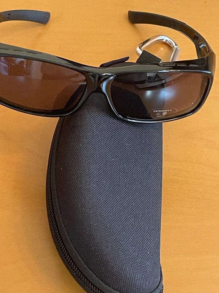 Duco, Italy Fitover DC8954 Sunglasses 61-15-131 Black W/ Hard & Soft Case,tool - Image 4 of 4