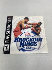 Knockout Kings 2001 (Sony Playstation 1) PS1 Manual Only