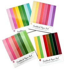 160 sheets Essential Variety Pack Cardstock Paper Pad 4 Pack 32 colors Scrapb...