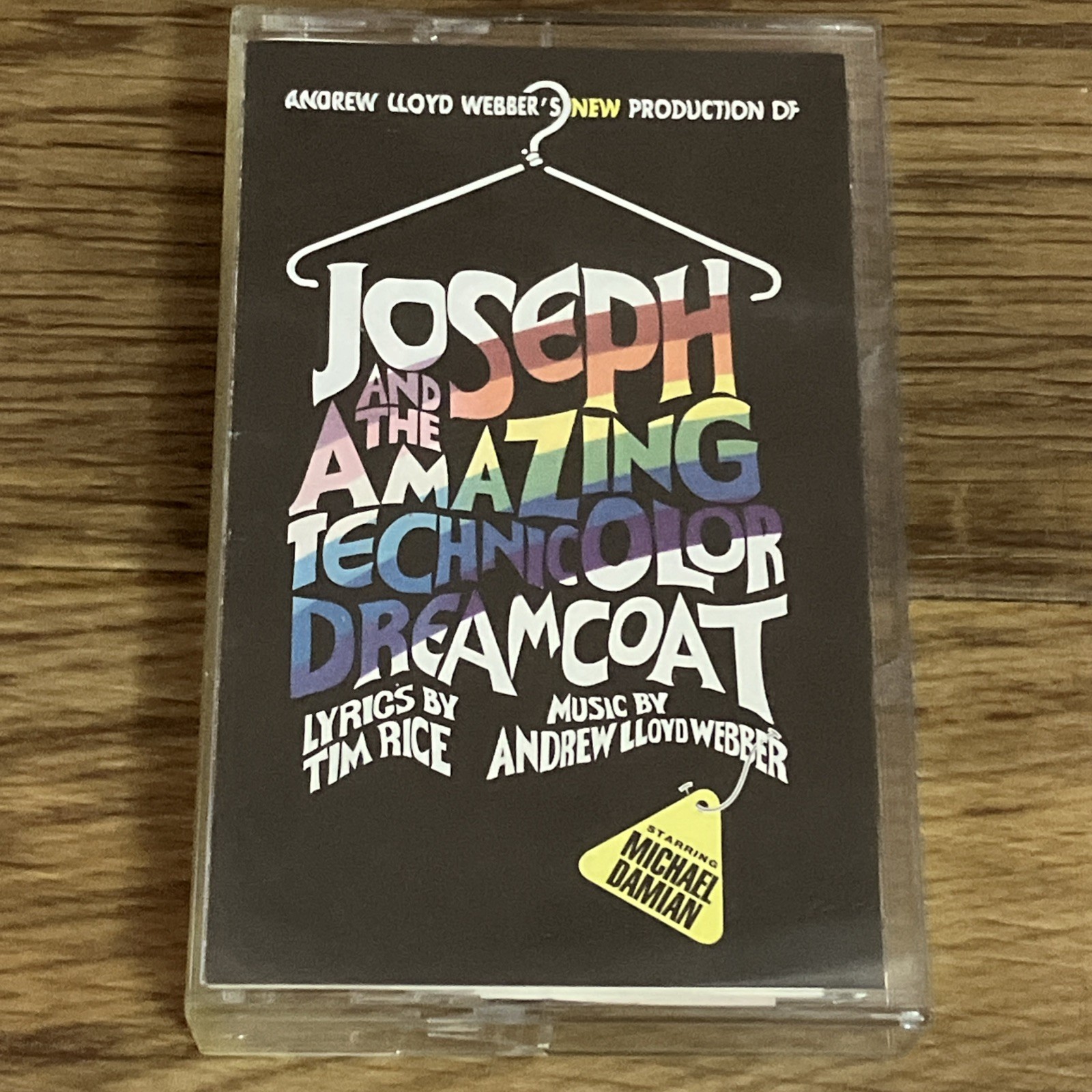 Joseph Technicolour Dreamcoat Cassette Andrew Lloyd Webber Musical Tested