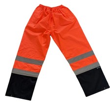TuGLOW Hi VIS Pants Reflective Safety Workwear High Visibility Men  s Med Class E