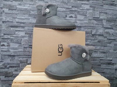 NEU! Original UGG Boots Mini Bailey Button Bling