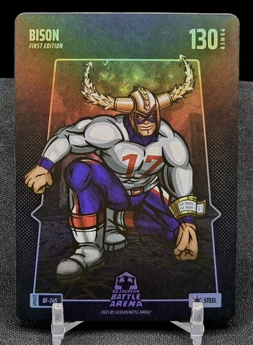 JOSH ALLEN 2025 Bo Jackson Battle Arena BISON BATTLEFOIL STEEL #BF-245
