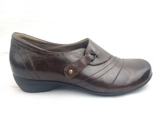 Dansko Franny Loafers Shoes Womens Size 8.5-9 US 39 EU Brown Leather Comfort