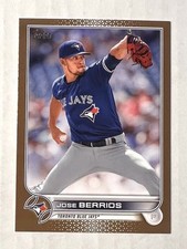 2022 Topps Jose Berrios #29 Bronze #'d /2022 Toronto Blue Jays