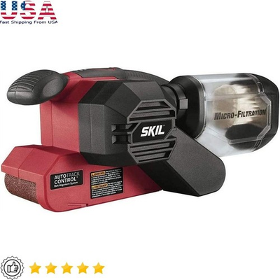 #ad 6A Belt Sander Auto Track Pressure Control Dust Collection Edge Sanding Tool New $78.09