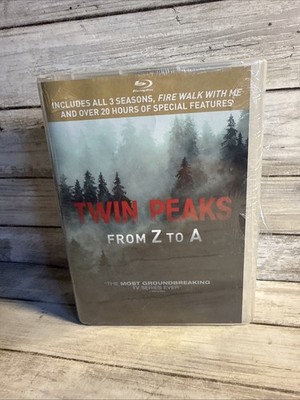 New! Twin Peaks From Z to A: The Complete Series (Blu-ray 4K UHD) All 3 Seasons