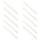  10 Pcs Holzstäbchen Zum Basteln Holzstäbe Rund Bastelstäbchen Aus