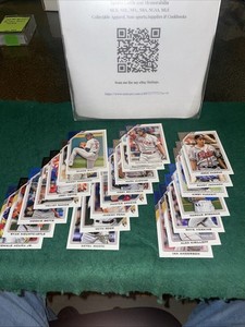 Lot of (22) different 2022 Topps Gallery Premium Baseball Cards 