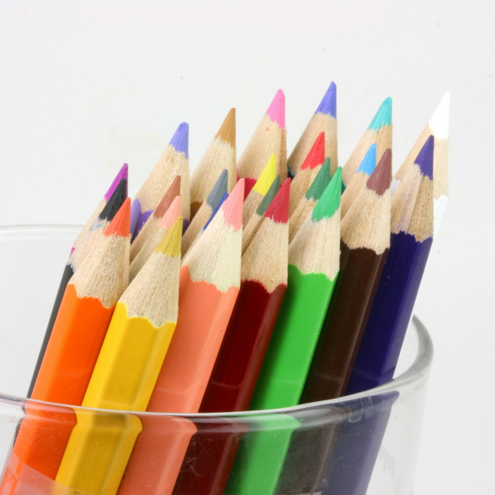 BAZIC Pack of 24 Mini Colored Pencils, Set for Art Drawing Sketching
