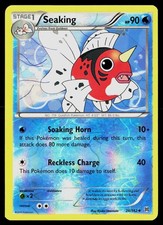 Seaking 28/162 Reverse Holo Uncommon BREAKthrough Pokemon NM