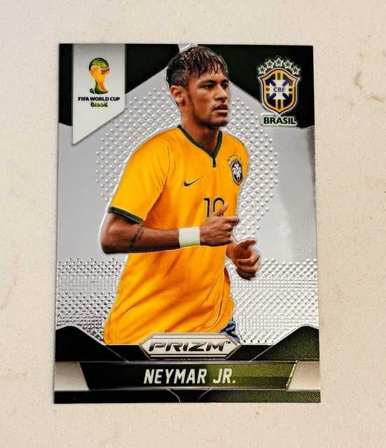 Panini 2014 Prizm World Cup Neymar Jr. Brazil #112 Base Set Soccer Card