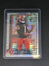 Topps 2025 Chrome Ja'Marr Chase #58 Bengals Football Card Base Set