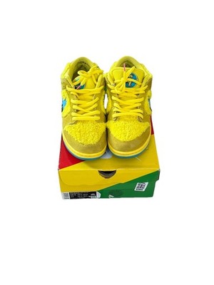 Size 10.5 Nike Dunk Low SB x Grateful Dead Yellow Bear used Excellent Condition