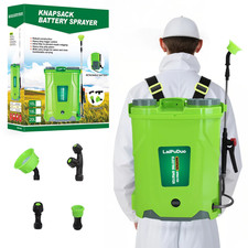 20L Battery Powered Backpack Sprayer 100PSI Electric Graden Sprayer Weed Yard Sp