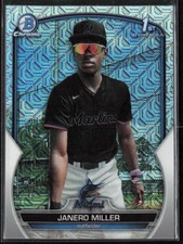 2023 Bowman Chrome Janero Miller Prospects Mojo Refractor