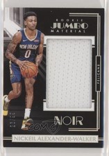 2019-20 Panini Noir Rookie Jumbo Material 26/99 Nickeil Alexander-Walker 5w7