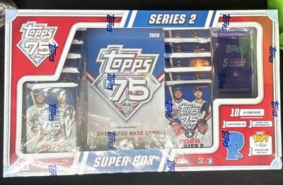 Topps Series 2 Baseball 2026 MLB Super Box Trading Card Box 99 Cards