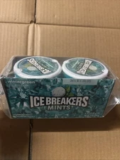 ICE BREAKERS Wintergreen Breath Mint - 8 Pks, BB 10/26