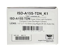 Ikegami ISD-A15S-TDN_K1 Hyper Dynamic High Res Mini Cube Camera Kit with Lens