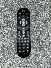 Sky EC202 Voice Remote Control for Sky Q TV Box Black Wireless