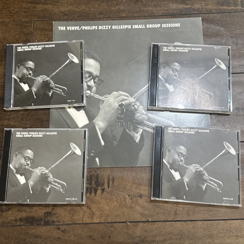 The Verve/Philips Dizzy Gillespie Small Group Sessions Box CDs Mosaic MD7-234 Foto 2 de 4