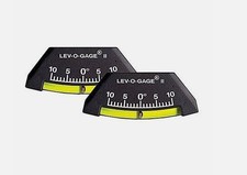 INCLINOMETER TILT GAUGE Leveling Gauges for RV Camper Trailer 2 Pack SUN COMPANY