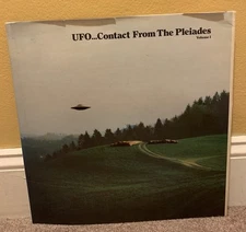 UFO CONTACT FROM THE PLEIADES VOL I VINTAGE 1980 FLYING SAUCER SPACE ALIEN BOOK