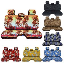 Camouflge Front Bench Seat Covers Fits 2005 To 2015 Toyota Tacoma Truck