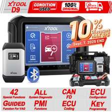 XTOOL USED D9 Full Systems BT Diagnostic Bidi...
