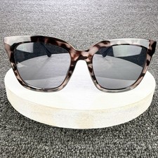 DIFF Eyewear Hailey Tortoise Sunglasses Oversized Square DE01-0255 54-19-145