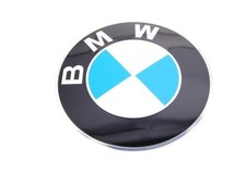 BMW E23 E24 E28 Z1 Wheel Center Hub Emblem Badge 70mm Genuine 36136758569