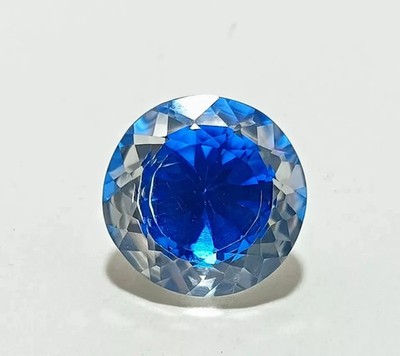 Certified 12.55 Ct NATURAL Ceylon PITAMBARI Sapphire Bi-Color ROUND AG GEMSTONE