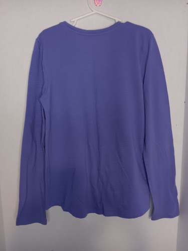 So Girl's Favorite Graphic Tee Life Is Sweet Long Sleeves Purple Size M(8) - Picture 2 of 5
