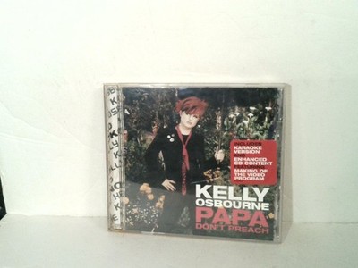 Kelly Osbourne   Papa Don't Preach CD 2002 Enhanced Single Pop Rock Epic Records