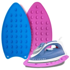Silicone Iron Rest Pad Iron Rest Plate Purple And Blue 2 Pack For Ironing Board