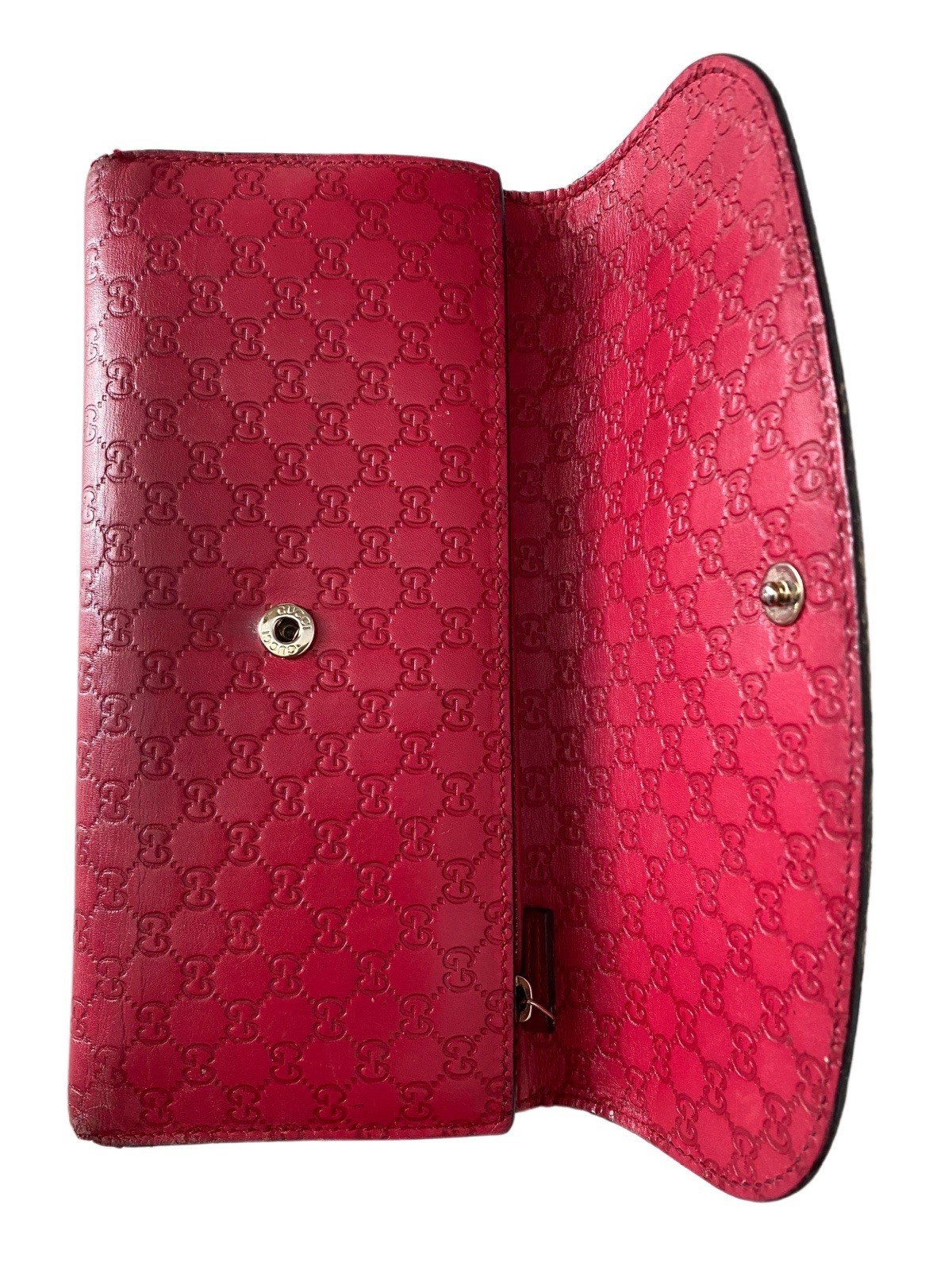 GUCCI INTERLOCKING  MICROGUCCISSIMA LEATHER MONOG… - image 6