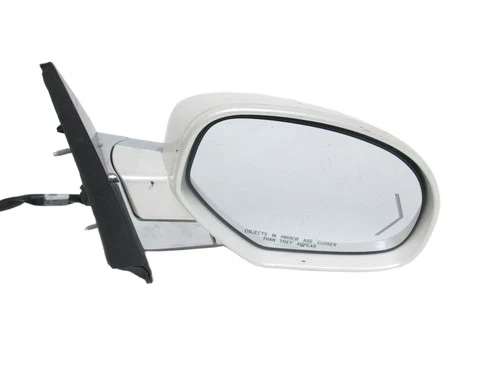 09-14 Cadillac Escalade Diamond White Signal Mirror Powerfold Right Side RH