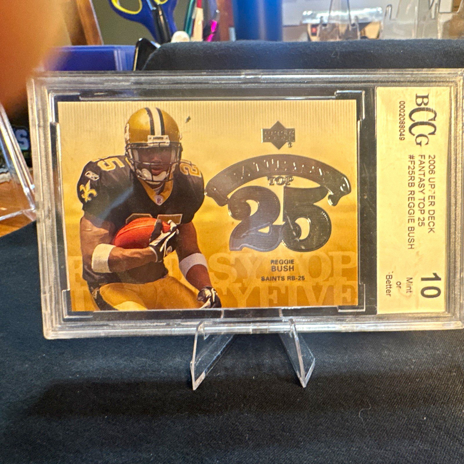 Reggie Bush Upper Deck Fantasy Top 25 #F25RB Base